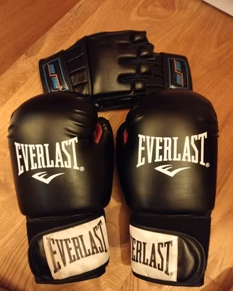 guantoni everlast + guanti MMA 
