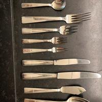 Servizio posate argentate 130 pezzi