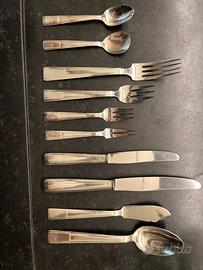 Servizio posate argentate 130 pezzi