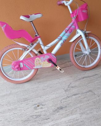 bicicletta bimba Barbie  ruote da 16