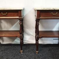 Coppia di comodini in mogano – Primi ‘900