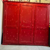 Armadio artigianale in legno