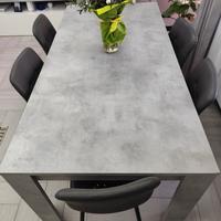 tavolo grigio allungabile 