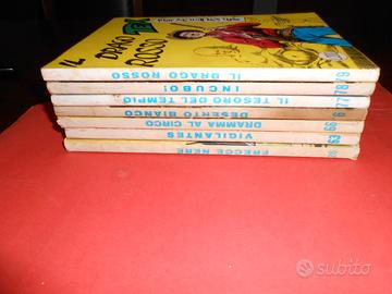 Fumetti TEX £ 200 Prima edizione 60/80  lot 6 Albi