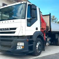 IVECO STRALIS 420 con Gru e Ribaltabile