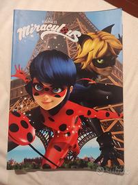 Miraculous ladybug quaderno a righe scuola