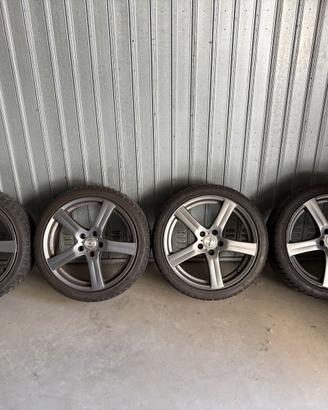 4 Cerchi in lega Enzo 18" Audi A3 A4 VW Seat Skoda