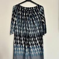 Abito azzurro/grigio Sisley