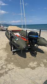 Gommone,motore,carrello