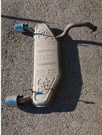 MARMITTA DI SERIE DELLA 500 ABARTH 