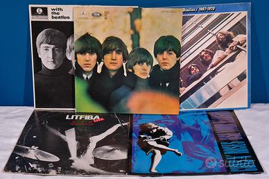 10 Copertine LP Beatles e Vari Rock Covers