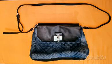 Borsa a Spalla Guess Rebel Roma – Denim 