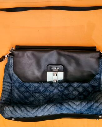 Borsa a Spalla Guess Rebel Roma – Denim 