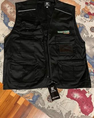 Gilet New Safari James Ross nero