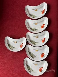 Set 6 piatti antipastiera Richard Ginori