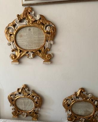 Cartagloria trittico ‘700