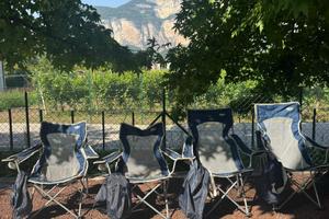 Sedie pieghevoli camper campeggio