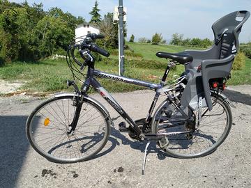 Citybike bicicletta con seggiolino