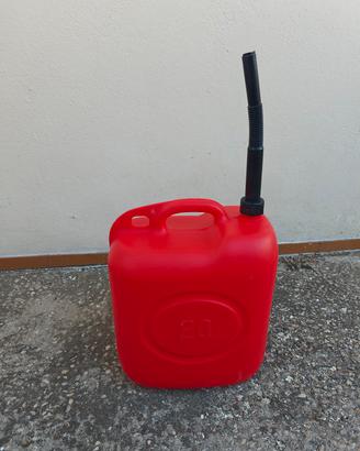 tanica da 20 Litri con imbuto per carburante/acqua