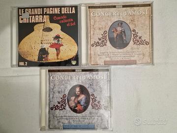 Collezione CD di Musica Classica e Chitarra