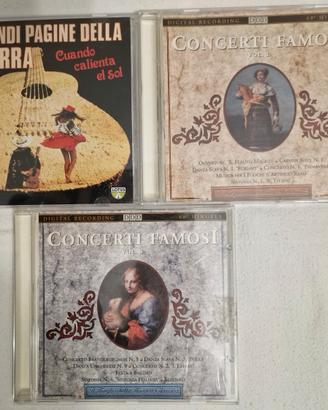 Collezione CD di Musica Classica e Chitarra
