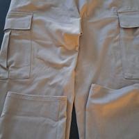 Zara Pantaloni cargo (S) abbondante(M) Beige