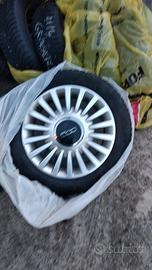 6 Cerchi in lega 15" Fiat 500