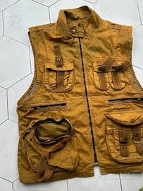 GILET SMANICATO MIL TEC   TAGLIA M-L  militare