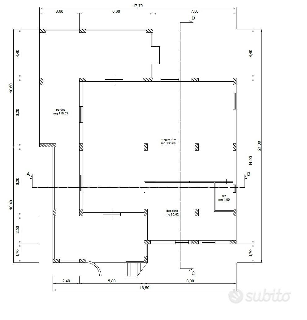 Soluzione indipendente da ristrutturare con magazz - Vista 5