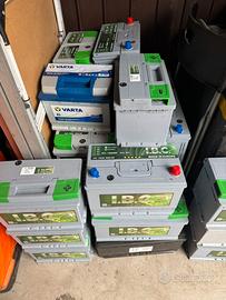 Batterie varie Ah misti
