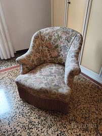 Poltroncina vintage da camera, negozio vintage 