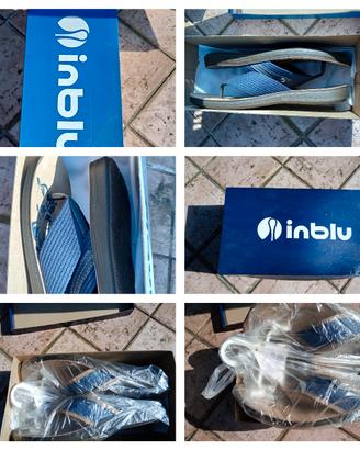 infradito in blu uomo
