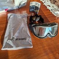 Occhiali sci  Active  sport  conformi ce noir argt