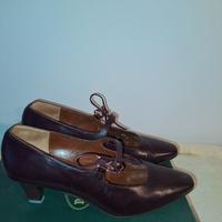 scarpe décolleté bordeaux 