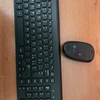 TASTIERA e MOUSE WIRELESS