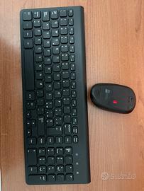 TASTIERA e MOUSE WIRELESS