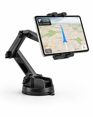Supporto tablet auto regolabile con ventosa forte