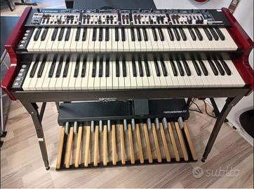 Organo Clavia nord C2D + PEDALKEYS 27 + accessori