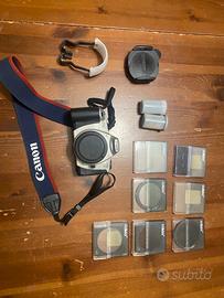 Canon EOS 300 + Accessori + Zaino