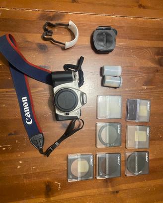 Canon EOS 300 + Accessori + Zaino