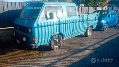 Volkswagen T3 6 Posti con cassone