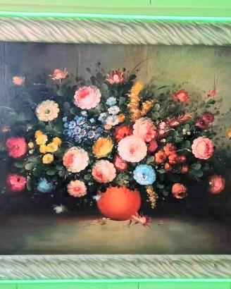 grande quadro "bouquet floreale"