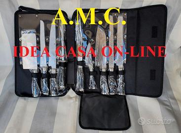 AMC 9 GRANDI COLTELLI PROFESSIONALI DA CHEF SUSHI