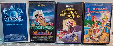 Animazione/Ragazzi anni ’90 e singoli cult (4 VHS)