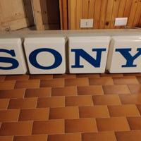 insegna Sony originale.