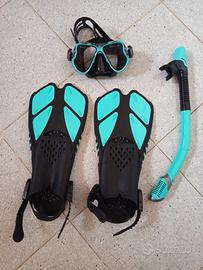 Set snorkeling