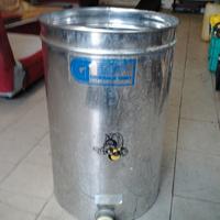 Bidone INOX capacità 100 litri (ex uso apicoltura)