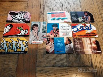 lotto 131 Tessere Telefoniche Anni 90