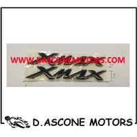 Coppia adesivi Xmax 125 250 400 nero