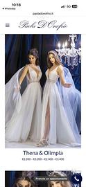Abito da sposa Paola D’Onofrio